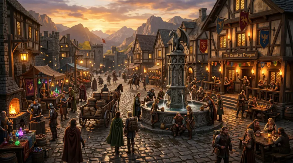 Perché i mondi persistenti rendono un MMORPG diverso da un RPG tradizionale